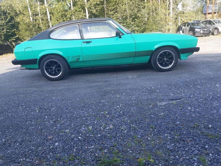 Ford Capri 2.0S Peppermint Green