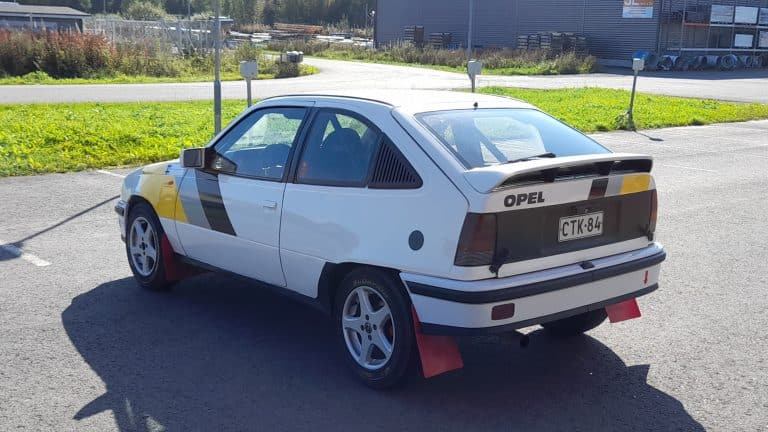 Opel Kadett GSI Rally Car