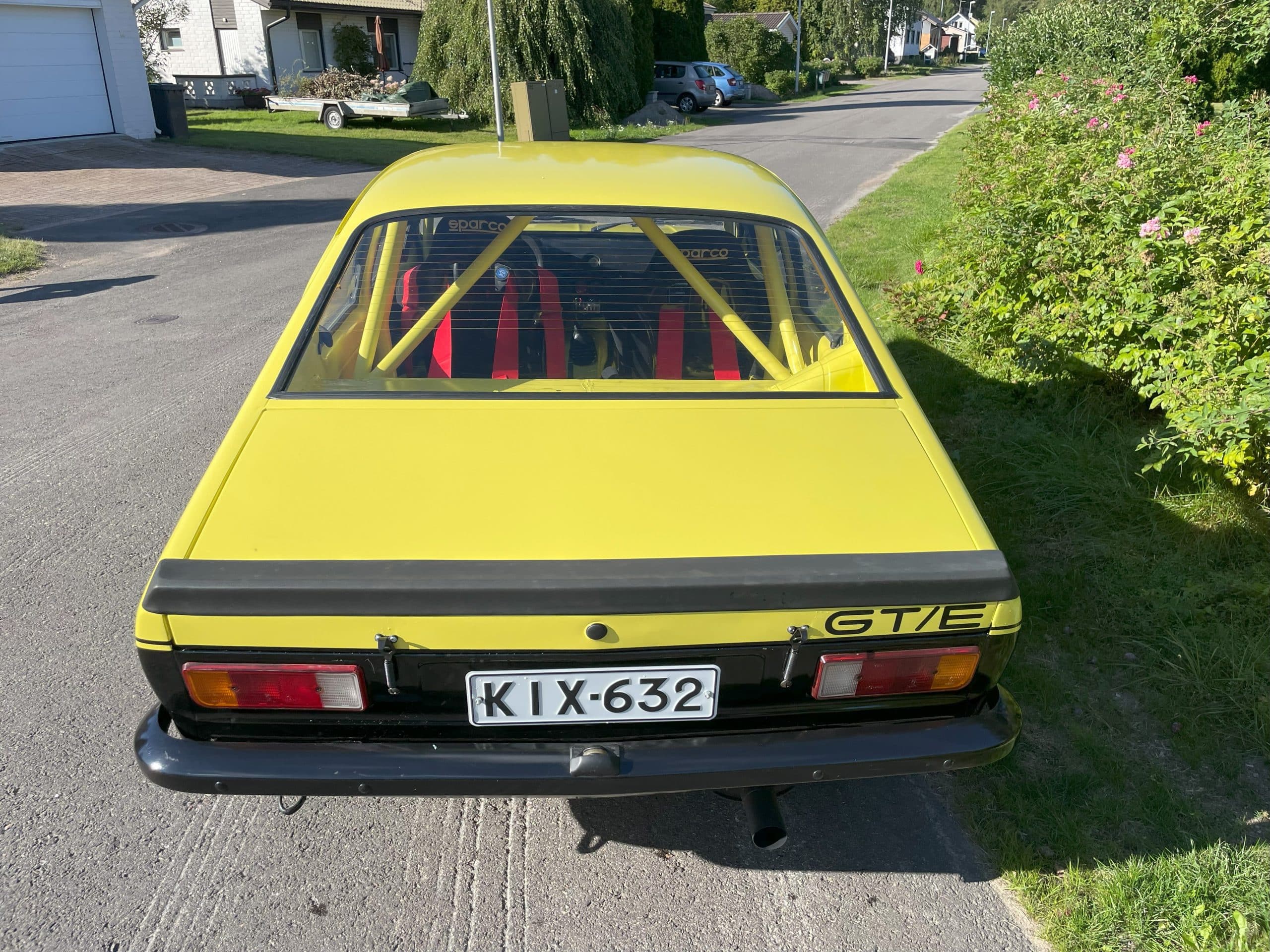 Opel Kadett C G/TE Rally Car