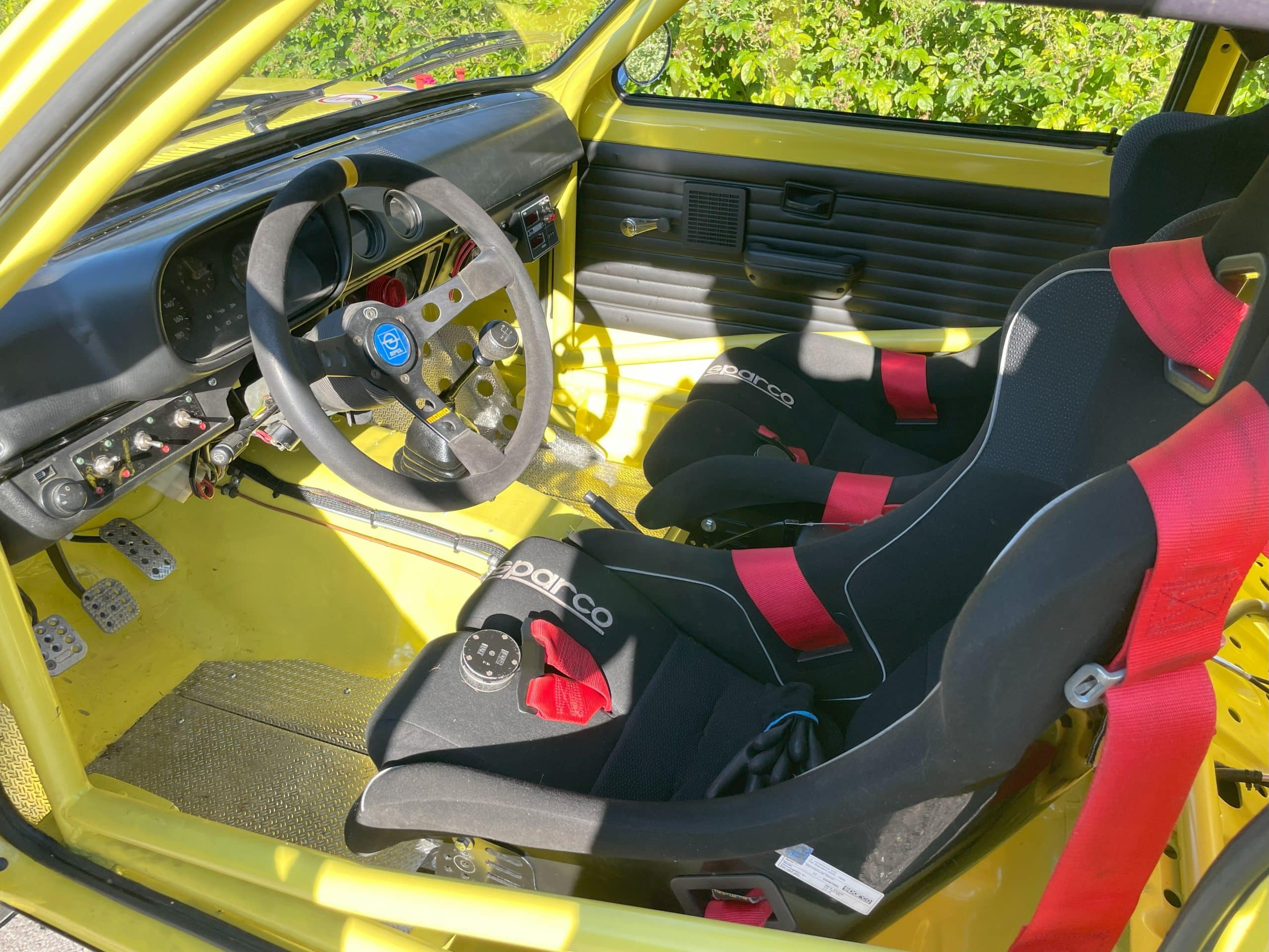 Opel Kadett C G/TE Rally Car