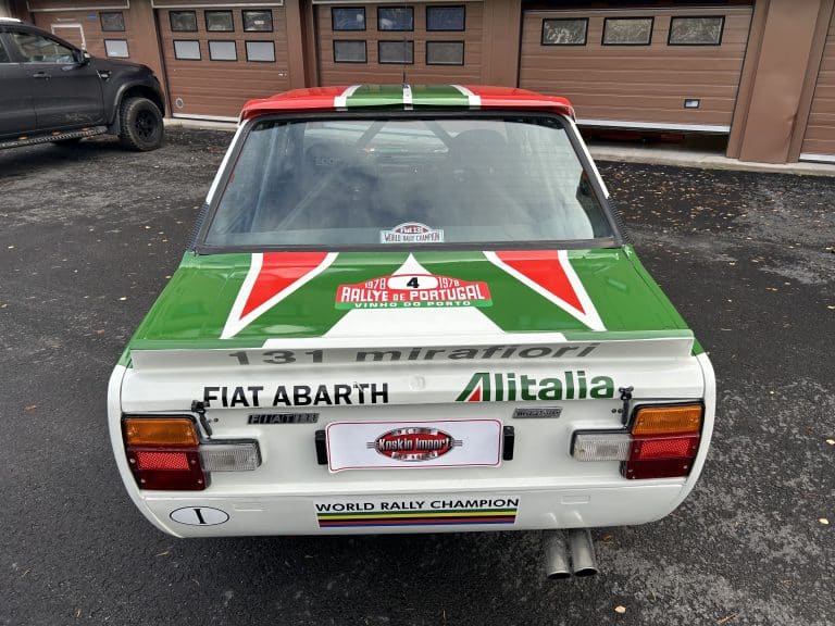 Fiat 131 Abarth Markku Alen Replica