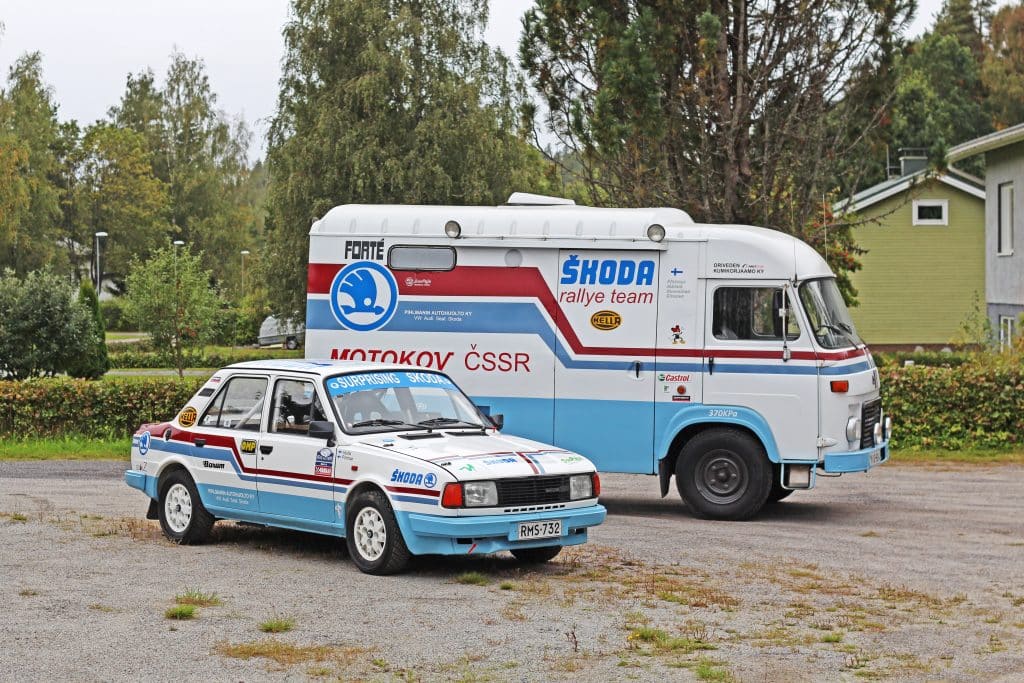 Skoda 130 Historic Rally Car - Full Race History For Sale - Koskin Import