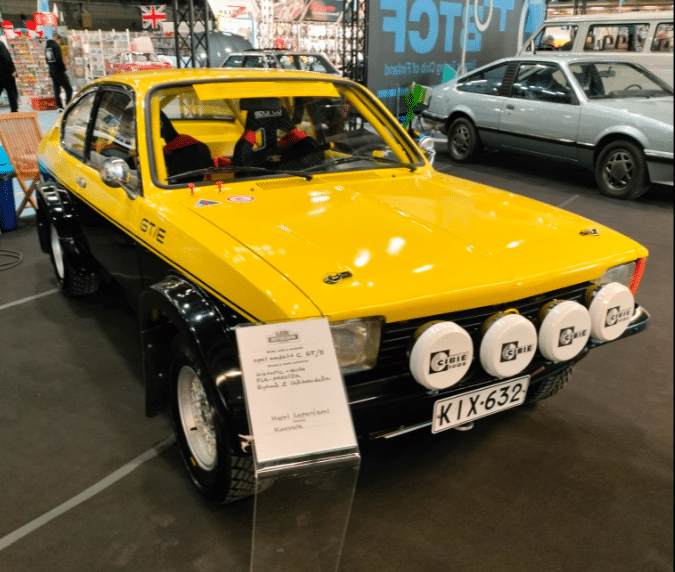 Opel Kadett C G/TE Rally Car