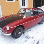 MGB GT 1968 RHD