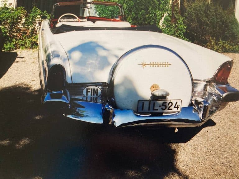 Lincoln Premiere 2d Convertible 1956