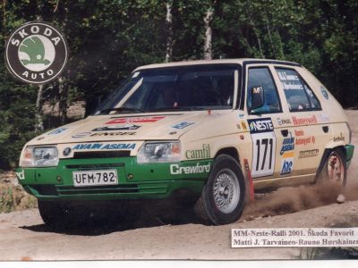 Skoda Favorit Factory Motorsport